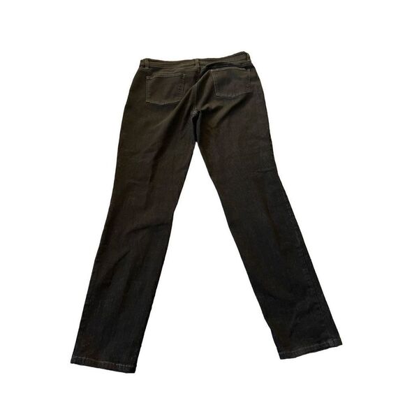 Eileen Fisher black Stretch Jeans Denim Womens size 12 - Picture 2 of 8